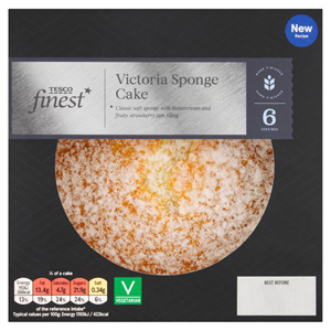 Tesco Finest Victoria Sponge Cake