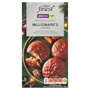 Tesco Finest Free From Millionaire's Cookies