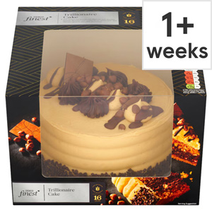Tesco Finest Trillionaire Cake 16 Servings
