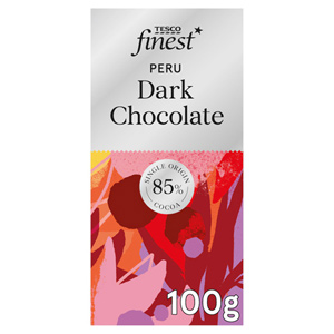 Tesco Finest Peru Dark Chocolate 85%