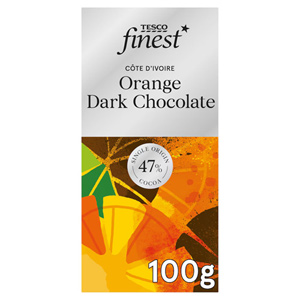 Tesco Finest Orange 47% Dark Chocolate