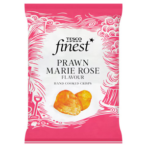 Tesco Finest Prawn Marie Rose Crisps