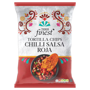 Tesco Finest Tortilla Chips - Chilli Salsa Roja