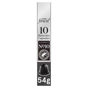 Tesco Finest 10 Ristretto Espresso Capsules