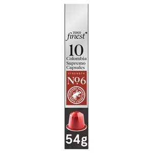 Tesco Finest 10 Colombia Supremo Coffee Capsules