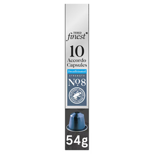 Tesco Finest Decaffeinated Accordo Coffee Capsules