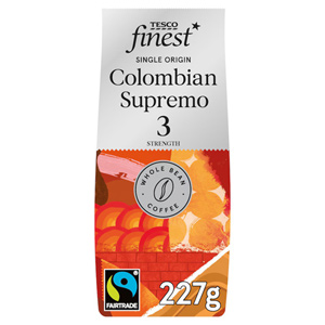 Tesco Finest Fair Trade Colombian Supremo Beans