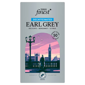 Tesco Finest Decaffeinated Earl Grey Tea Bags 50 Pack