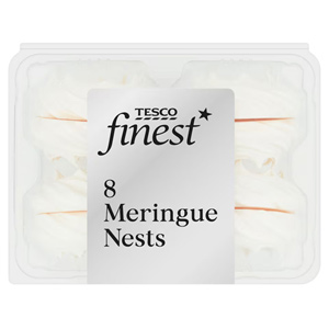 Tesco Finest Meringue Nests 8S