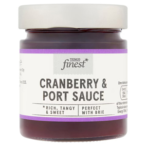 Tesco Finest Cranberry & Port Sauce
