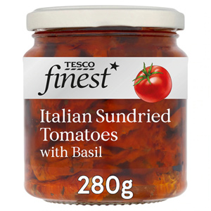 Tesco Finest Italian Sundried Tomatoes with Basil