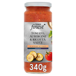 Tesco Finest Tomato, Aubergine & Ricotta Pasta Sauce