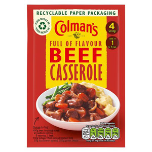 Colmans Beef Casserole Mix Sachet