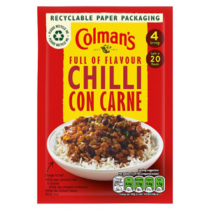 Colmans Chilli Con Carne Sachet