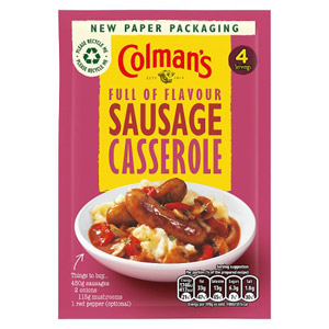Colmans Sausage Casserole Sachet