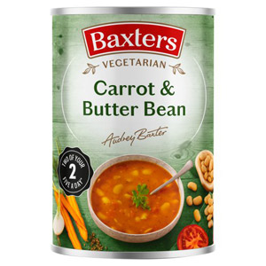 Baxters Vegetarian Carrot and Butterbean Soup