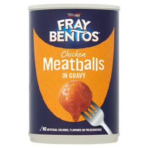 Fray Bentos Chicken Meatballs in Gravy x 6