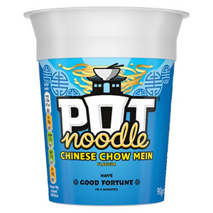 Pot Noodle Chow Mein