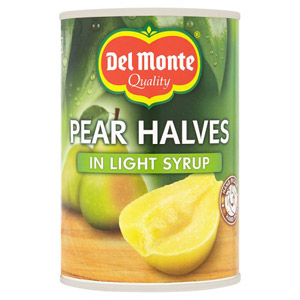 Del Monte Pear Halves in Syrup