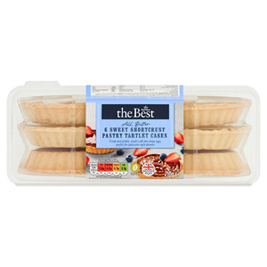 Morrisons The Best All Butter Sweet Pastry Tartlets