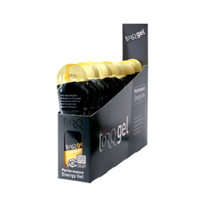 Torq Lemon Drizzle Energy Gels 15 Pack x 6