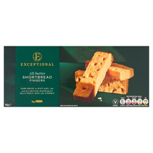 Exceptional By Asda All-Butter Shortbread Fingers