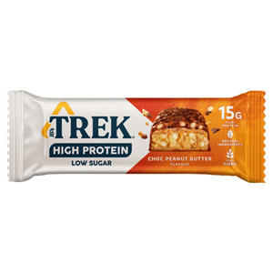 TREK High Protein Choc Peanut Protein Bar