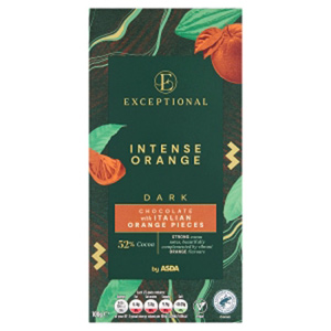 Asda Dark Chocolate With Italian Orange Pieces