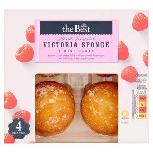 Morrisons The Best Mini Victoria Sponge Cakes