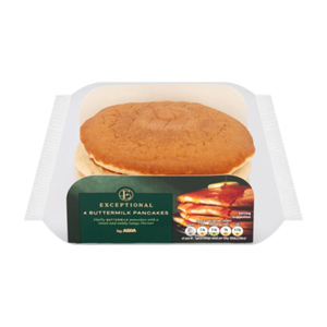 Exceptional By Asda 4 Buttermilk Pancakes