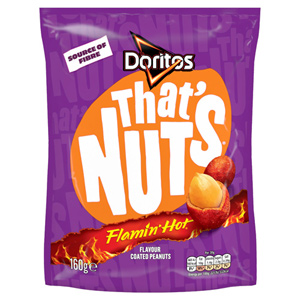 Doritos Thats Nuts Flamin Hot Peanuts