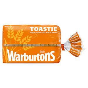 Warburtons Toastie White Bread Small