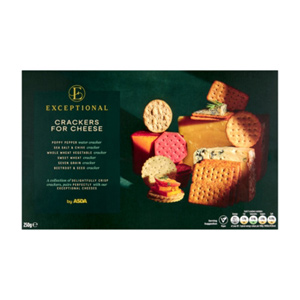 Exceptional By Asda Crackers for Cheese