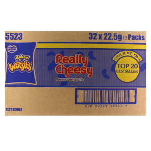 Wotsits Cheese - 32 x 22.5g