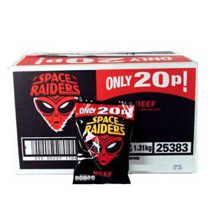 Space Raiders Beef Pm35P - 36 x 25g