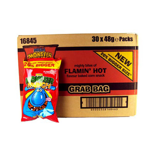 Monster Munch Flamin Hot - 30 x 40g