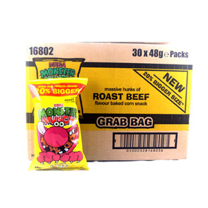 Monster Munch Roast Beef - 30 x 40g