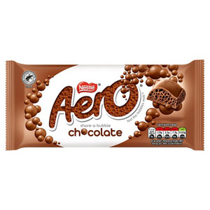 Aero Milk Chocolate Block (Bulk Buy Pack Of 6)