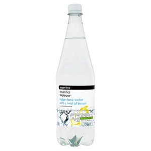 Essential Waitrose Sugar Free Tonic Water with Lemon