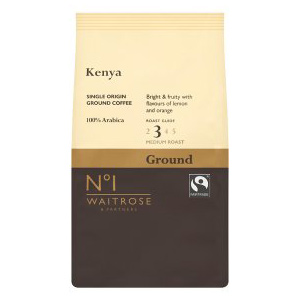 Waitrose Ground Coffee Kenya AA