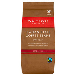 Waitrose Coffee Beans Italian