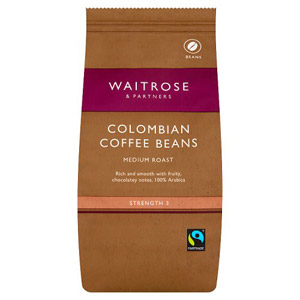 Waitrose Coffee Beans Colombian
