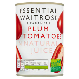 Essential Waitrose Plum Tomatoes