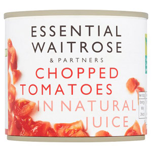Essential Waitrose Chopped Tomatoes Small Tin
