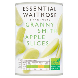 Essential Waitrose Granny Smith Apple Slices