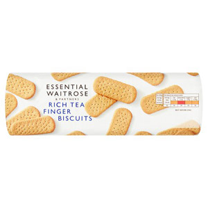 Essential Waitrose Biscuits Rich Tea Fingers