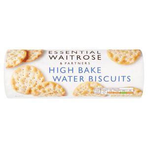 Essential Waitrose High Bake Water Biscuits