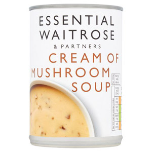 Essential Waitrose Cream of Mushroom Soup