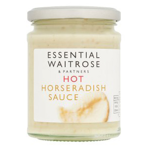 Essential Waitrose Hot Horseradish Sauce