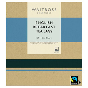 Waitrose English Breakfast 100 Tea Bags